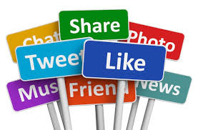 share the social media wealth